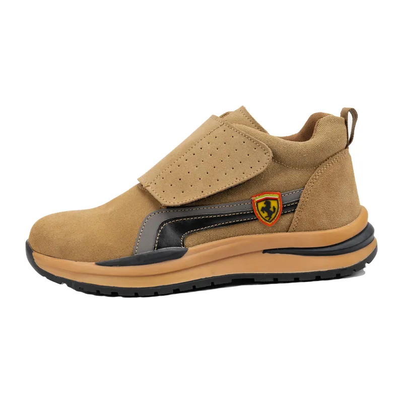 Welding Suede Leather Safety Shoes(GM-24120)