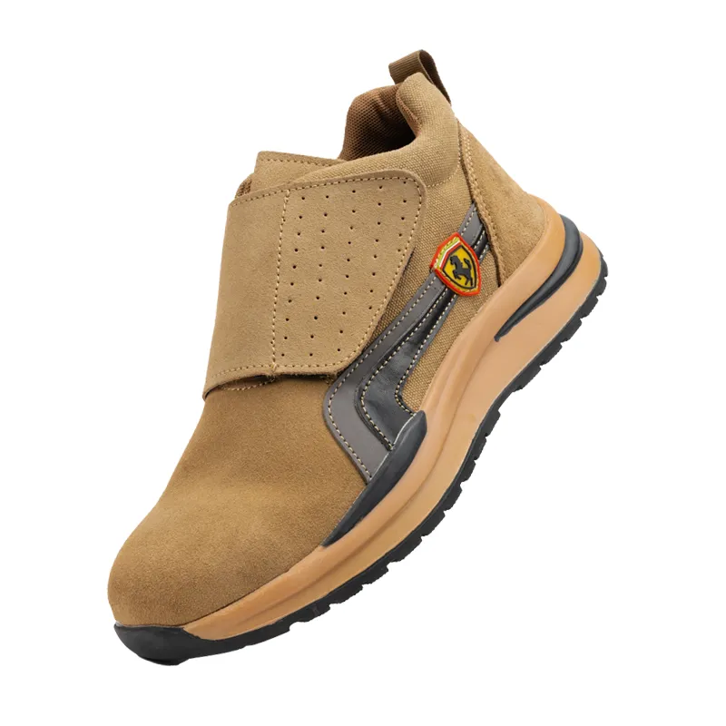 Welding Suede Leather Safety Shoes(GM-24120)