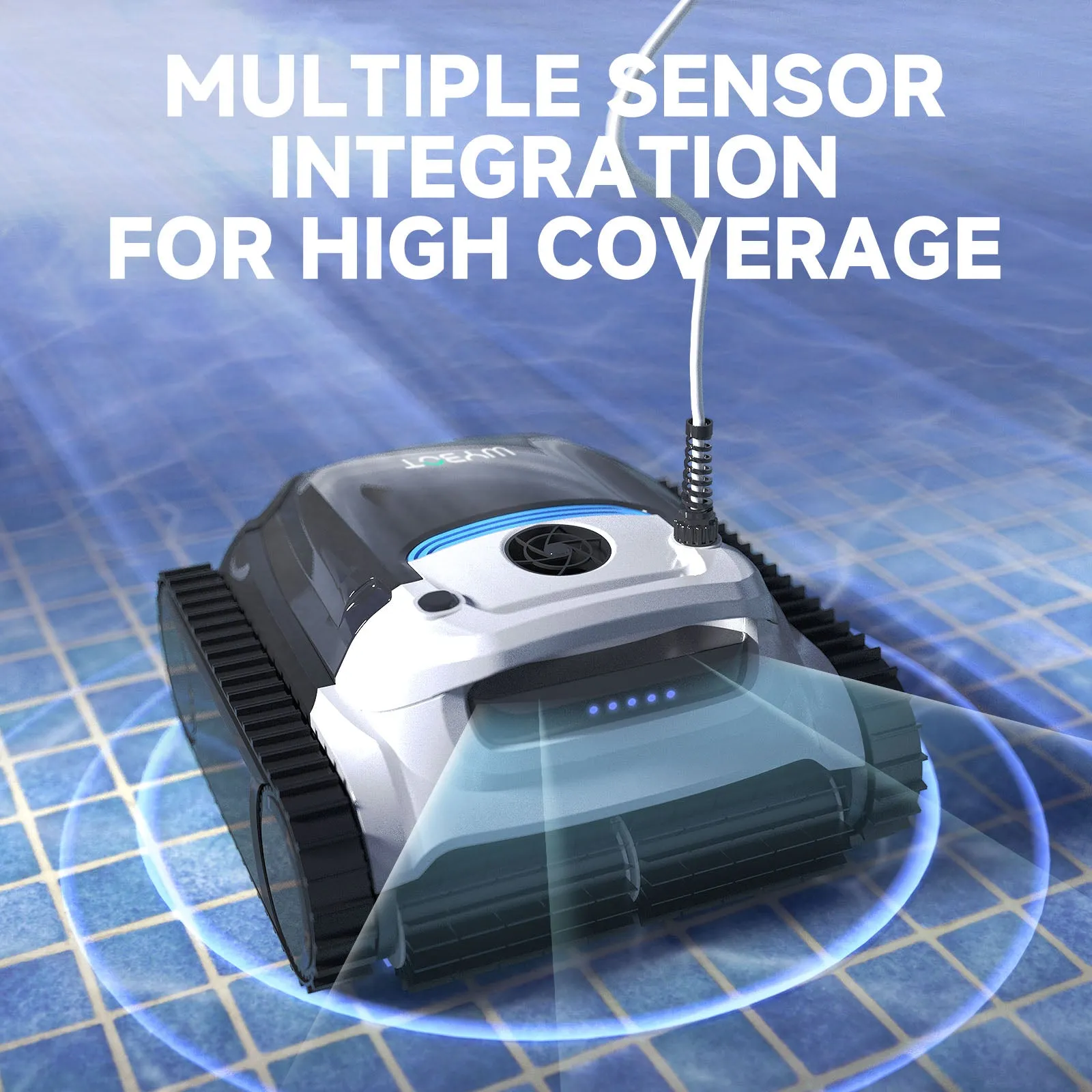 WYBOT M1 Ultra High-end Cordless Robotic Pool Cleaner with Solar Power